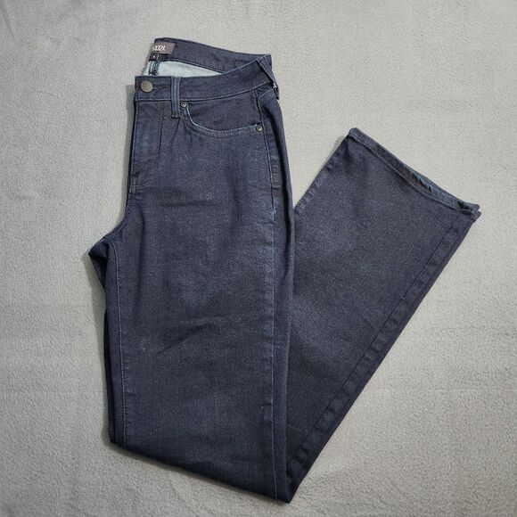 NYDJ Women 6 Dark Wash Mid Rise Barbara Bootcut Lift Tuck Technology Jeans - Picture 1 of 12